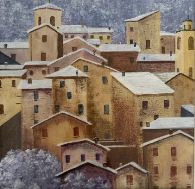 Navelli in the Snow