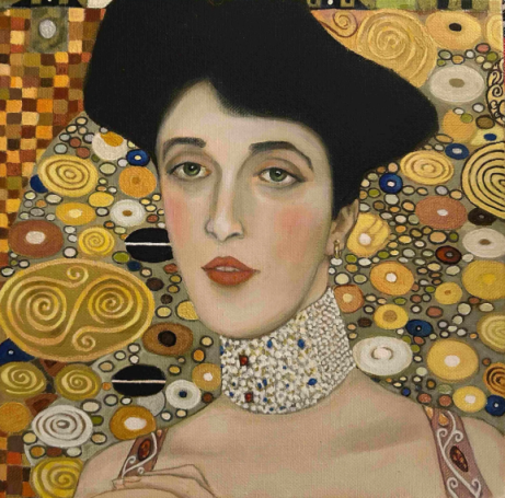 Portrait of Adele Bloch-Bauer June themed competition winner